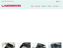 Tablet Screenshot of moniron.com